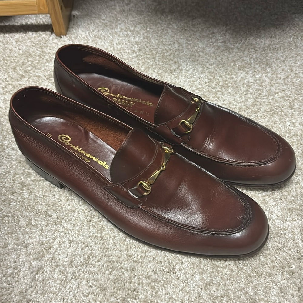 Bally bit loafers size 12 - cherry